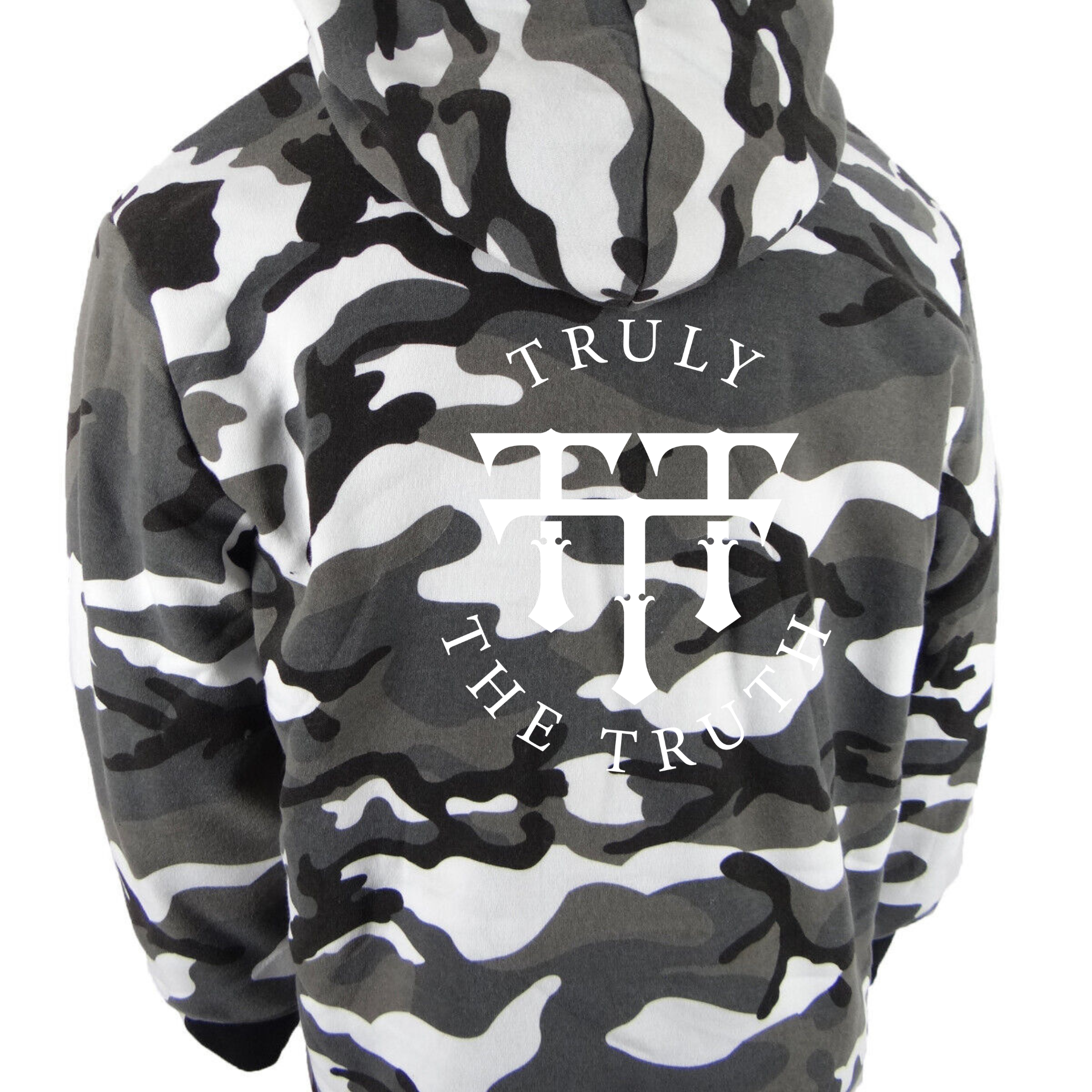 Truly the Truth Zipped Hoodie - New